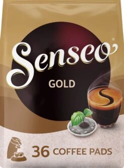 Senseo Gold Koffiepads - 5/9 Intensiteit - 10 X 36 Pads 19 Senseo Gold Koffiepads - 5/9 Intensiteit - 10 X 36 Pads -Koffie Tijd Winkel 886x1200