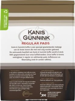 Kanis & Gunnink Regular Koffiepads - 10 X 36 Pads -Koffie Tijd Winkel 895x1200 1