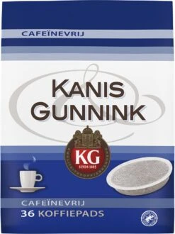 Kanis & Gunnink Cafeïnevrij Koffiepads - 10 X 36 Pads 9 Kanis & Gunnink Cafeïnevrij Koffiepads - 10 X 36 Pads -Koffie Tijd Winkel 898x1200