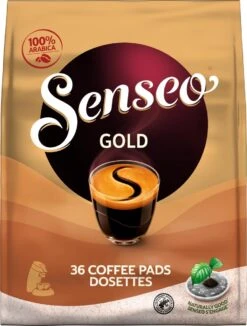 Senseo Gold Koffiepads - 5/9 Intensiteit - 10 X 36 Pads 21 Senseo Gold Koffiepads - 5/9 Intensiteit - 10 X 36 Pads -Koffie Tijd Winkel 910x1200
