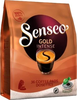 Senseo Gold Intense Koffiepads - 7/9 Intensiteit - 4 X 36 Pads -Koffie Tijd Winkel 920x1200 1