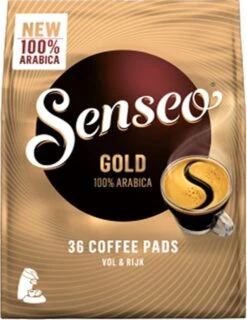 Senseo Gold Koffiepads - 5/9 Intensiteit - 10 X 36 Pads 22 Senseo Gold Koffiepads - 5/9 Intensiteit - 10 X 36 Pads -Koffie Tijd Winkel 925x1200