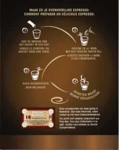 Douwe Egberts Espresso Sticks Oploskoffie - 6 X 25 Zakjes 11 Douwe Egberts Espresso Sticks Oploskoffie - 6 X 25 Zakjes -Koffie Tijd Winkel 957x1200