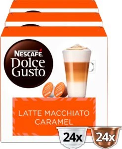 Nescafé Dolce Gusto Caramel Macchiato Capsules - 48 Koffiecups 13 Nescafé Dolce Gusto Caramel Macchiato Capsules - 48 Koffiecups -Koffie Tijd Winkel 985x1200 1