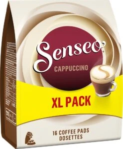 Senseo Cappuccino Koffiepads - 2/9 Intensiteit - 4 X 16 Pads - Voordeelverpakking 16 Senseo Cappuccino Koffiepads - 2/9 Intensiteit - 4 X 16 Pads - Voordeelverpakking -Koffie Tijd Winkel 990x1200 3